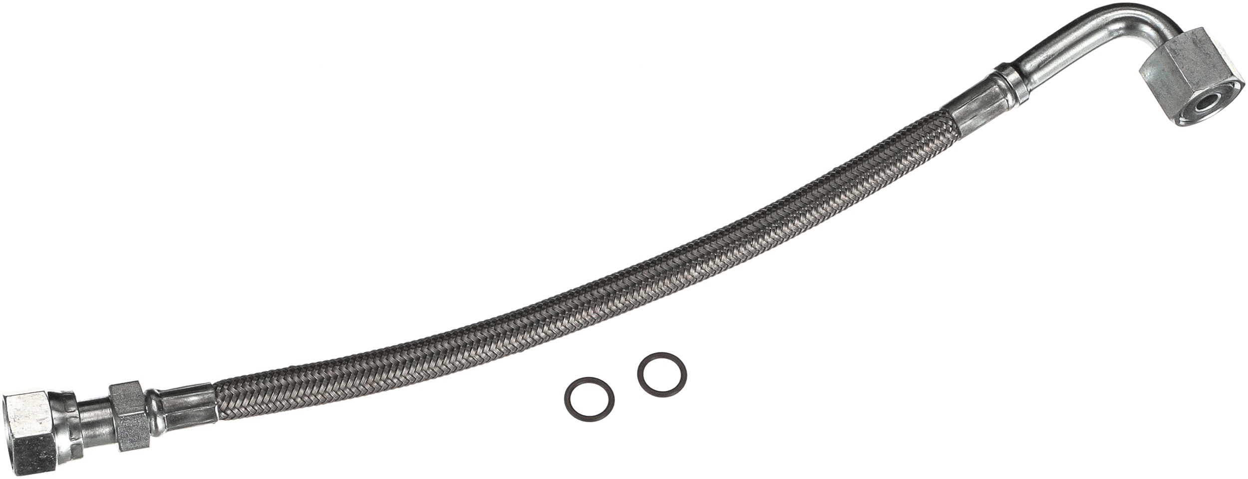 Gates Turbocharger Oil Line | Steel 13.875" Long - Main Image